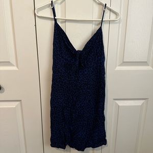 Wild Fable Blue Animal Print Dress
